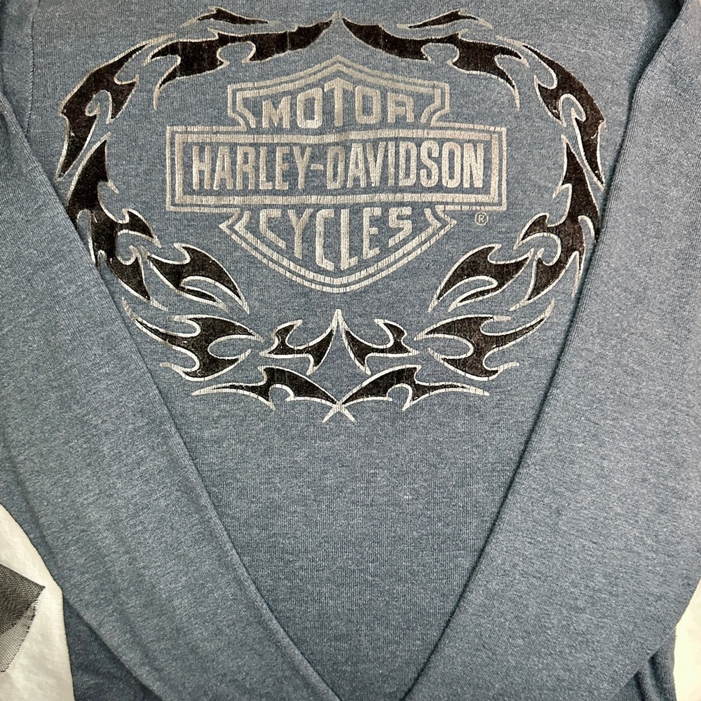Harley-Davidson Women’s Gray Long Sleeve Shirt